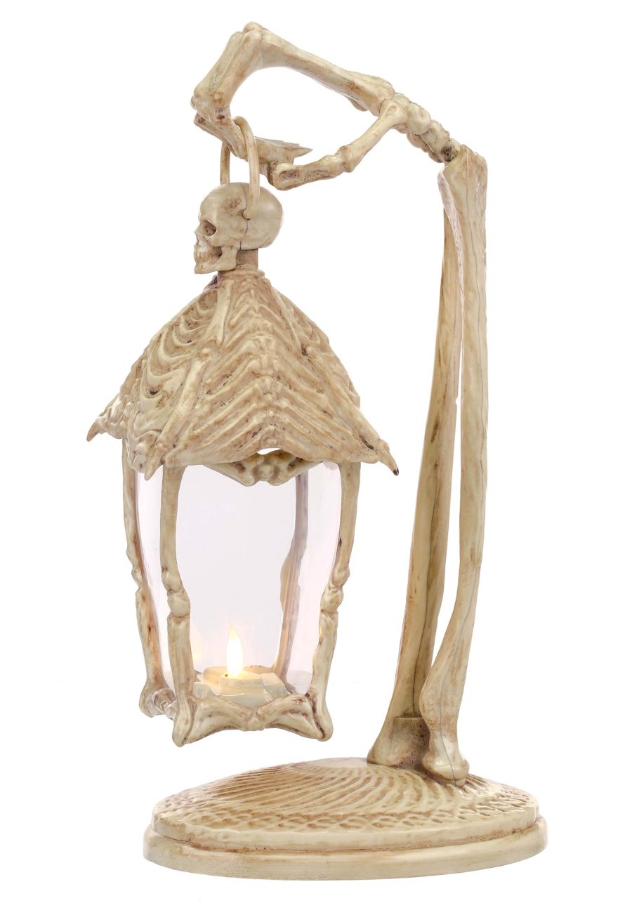 Light Up Skeleton Crew Lantern Decoration