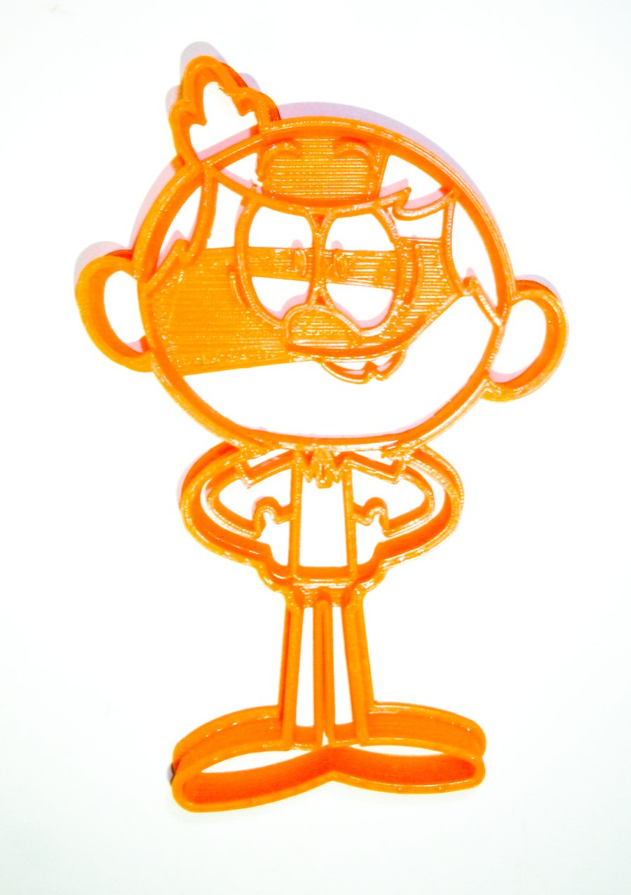 Lincoln Loud House Character Middle Son Cookie Cutter 3D Printed USA PR2242