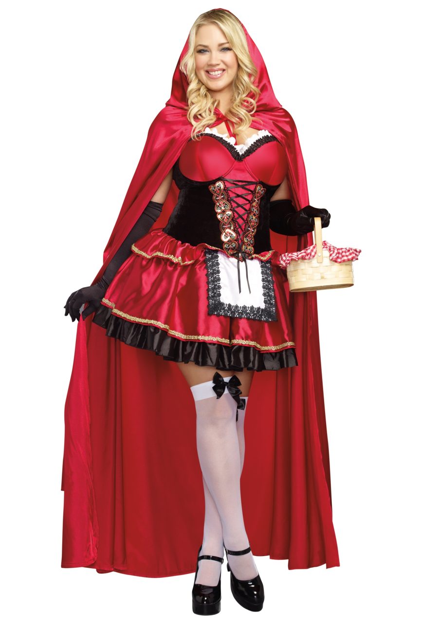 Little Red Plus Size Women's Costume