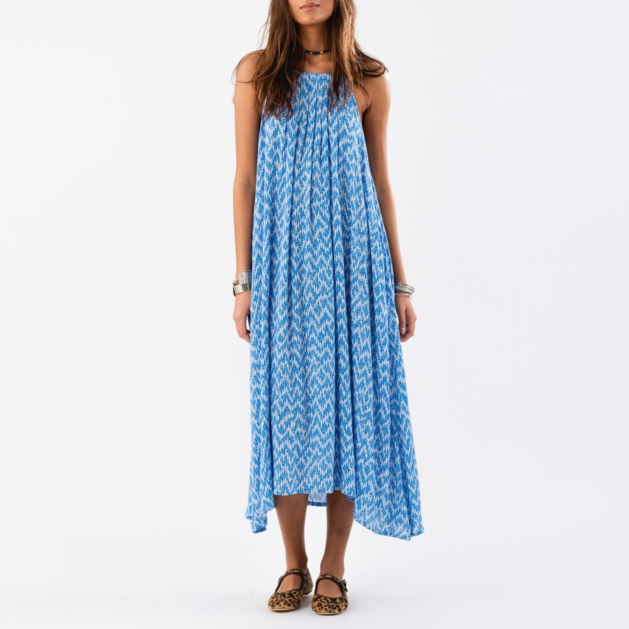 Lollys Laundry Lungo Printed Chiffon Dress - L