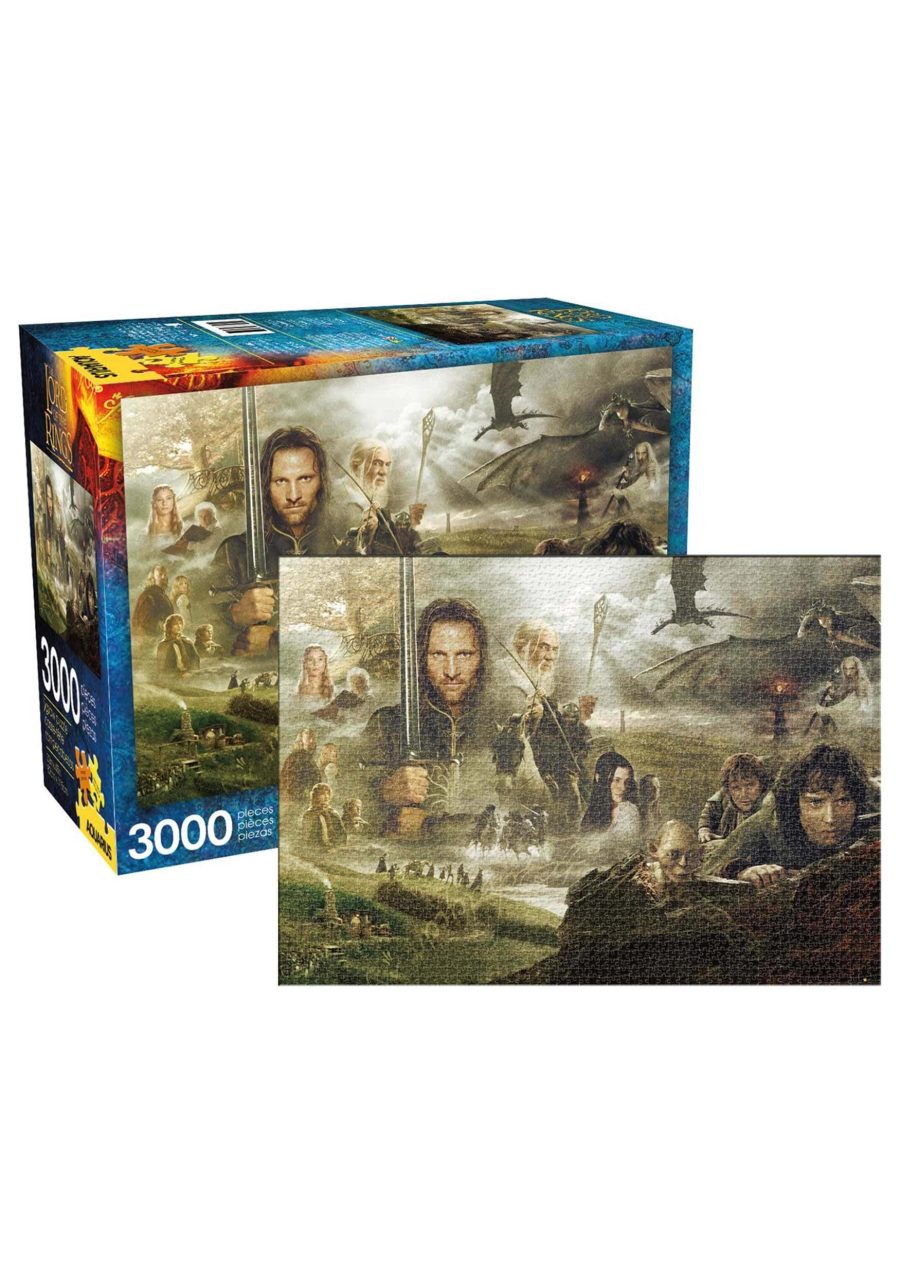 Lord of the Rings Saga 3000 Piece Puzzle