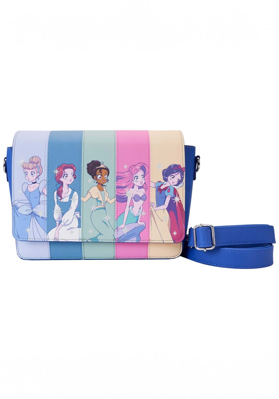 Loungefly Disney Princess Manga Style Crossbody Bag