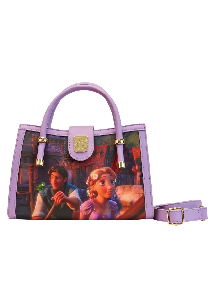 Loungefly Disney Rapunzel Princess Scene Crossbody Bag