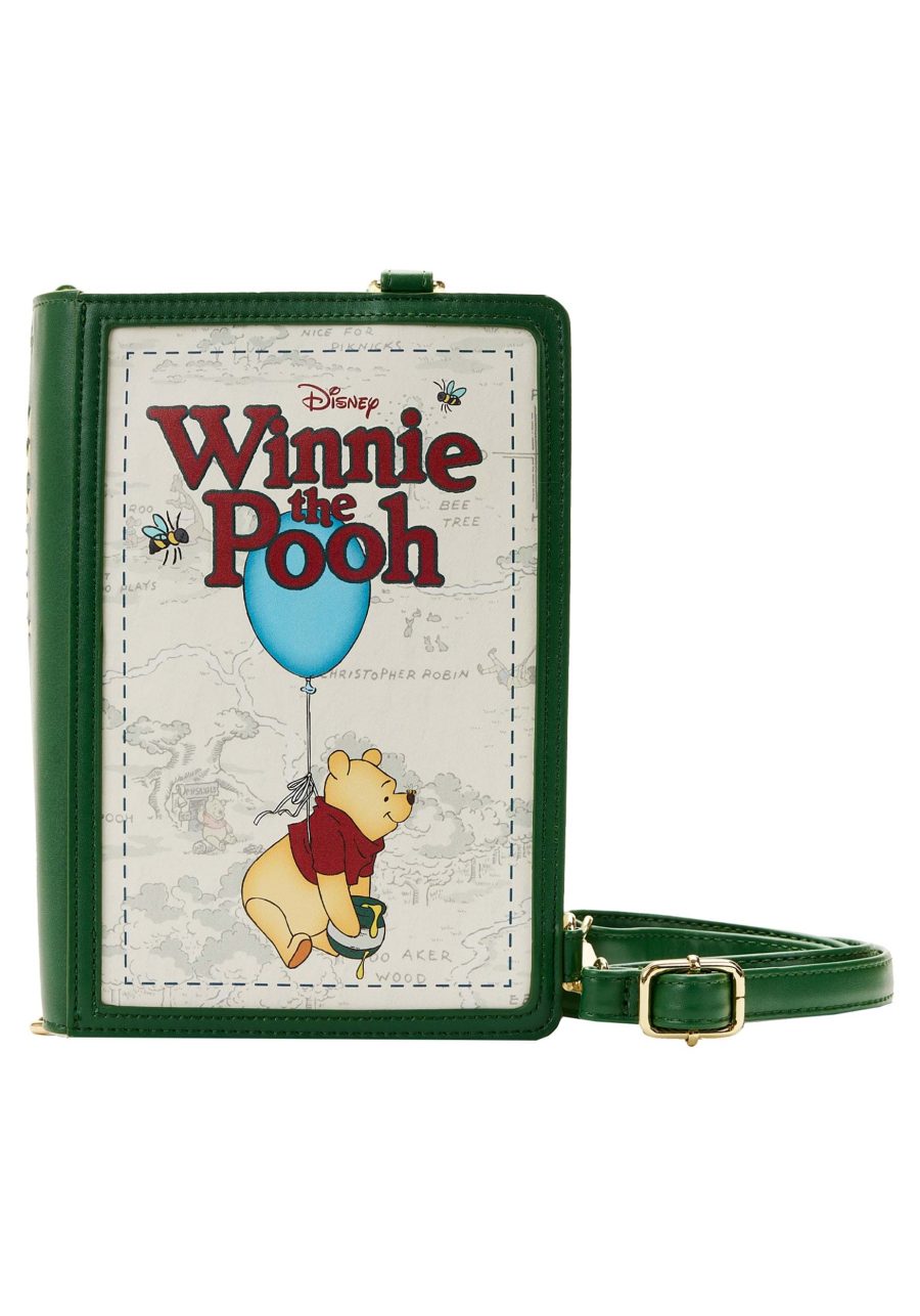 Loungefly Disney Winnie the Pooh Classic Book Cover Bag