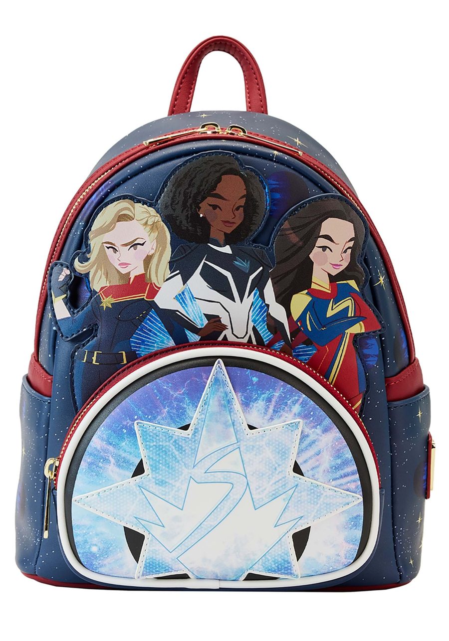 Loungefly Marvel The Marvels Group Mini Backpack