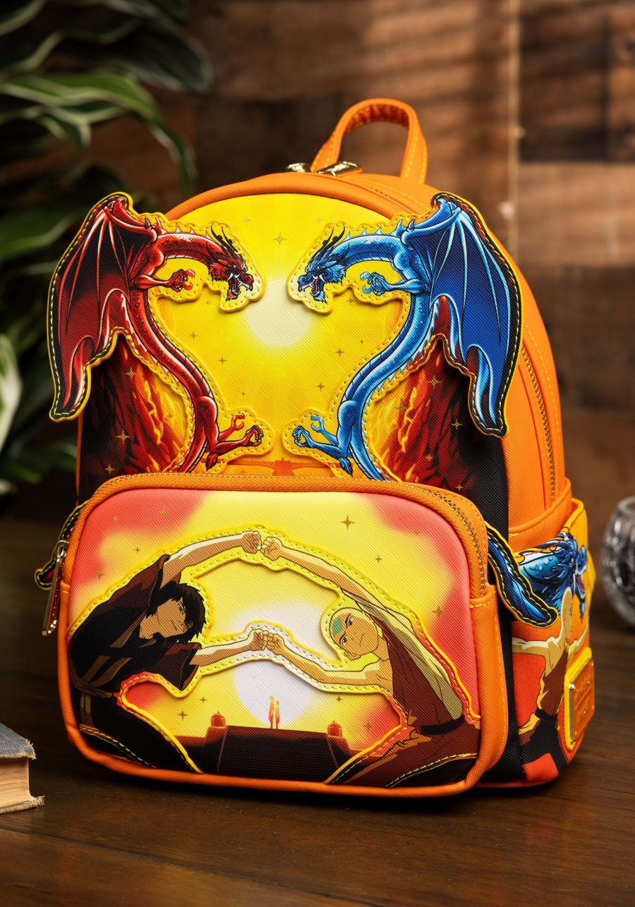 Loungefly Nickelodeon The Last Airbender Fire Dance Backpack