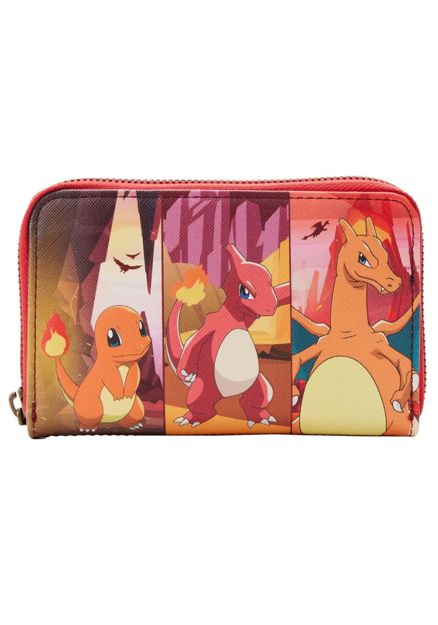 Loungefly Pokemon Charmander Evolutions Wallet