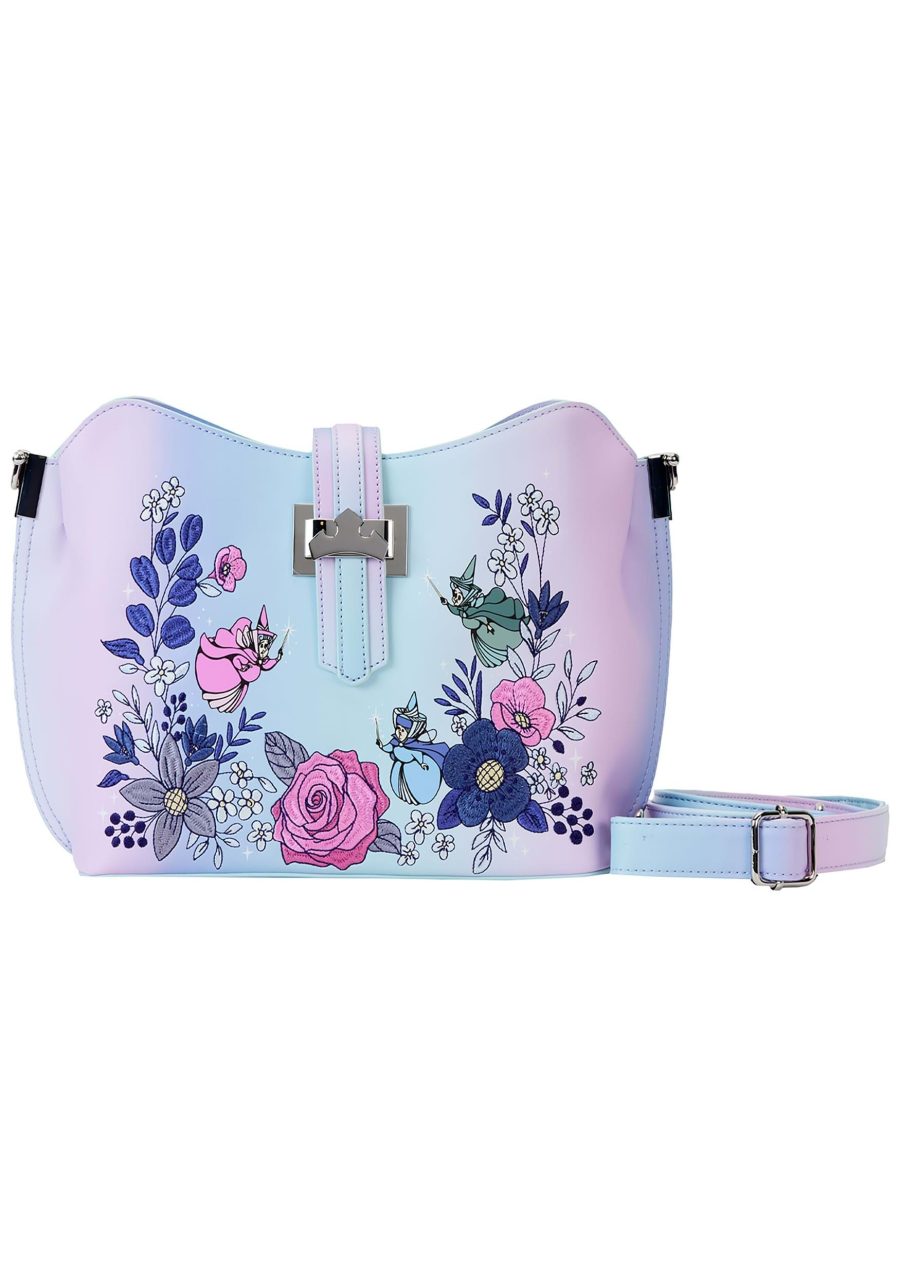 Loungefly Sleeping Beauty 65th Anniversary Crossbody Bag