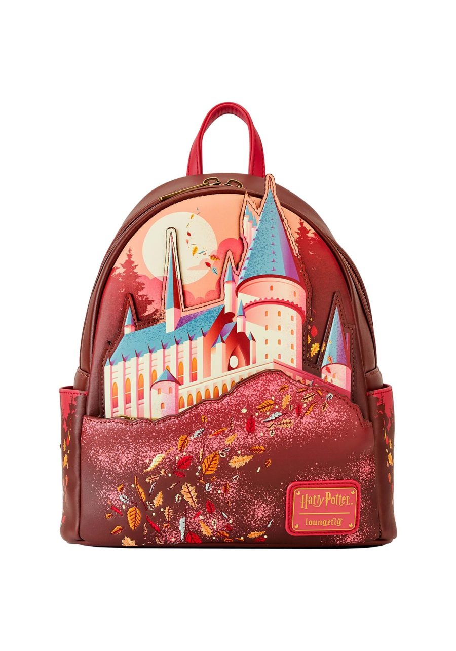 Loungefly WB Harry Potter Hogwarts Fall Mini Backpack