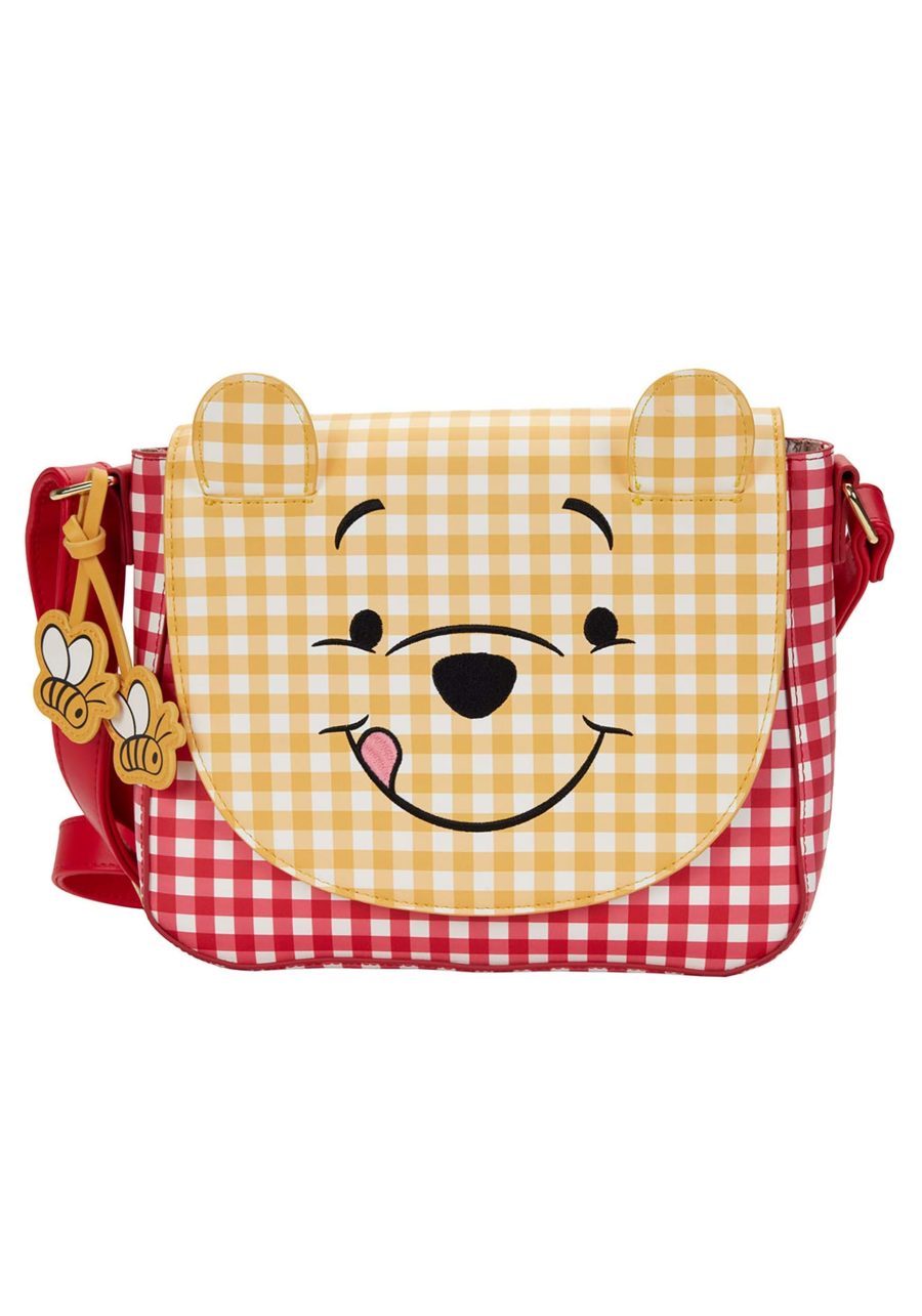 Loungefly Winnie the Pooh Gingham Crossbody Bag