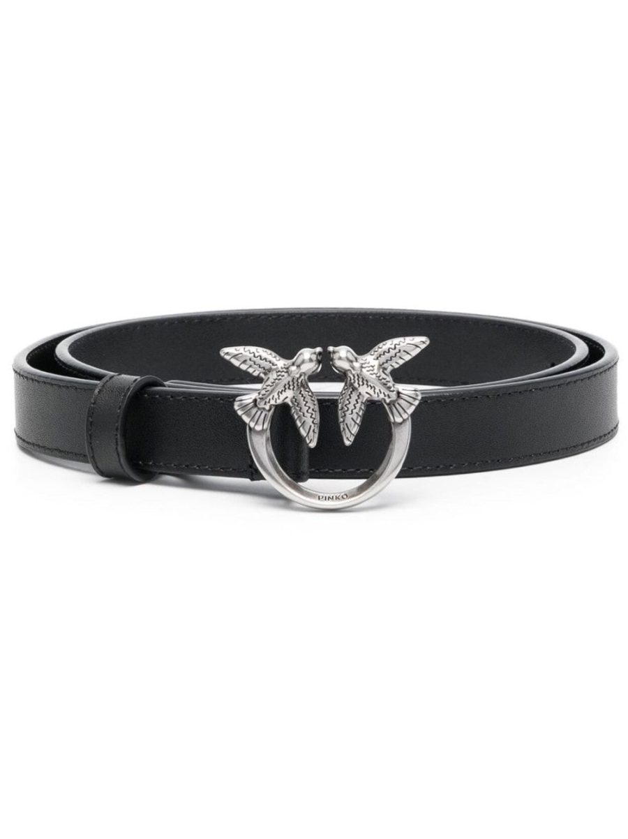 Love Birds belt in leather