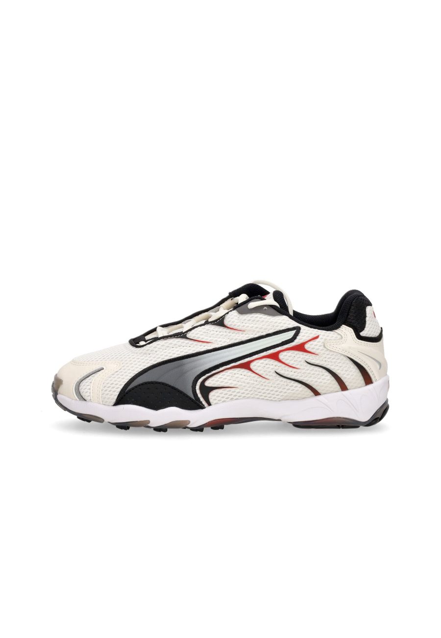 Low Man Shoe Inhale Warm White/fat Red