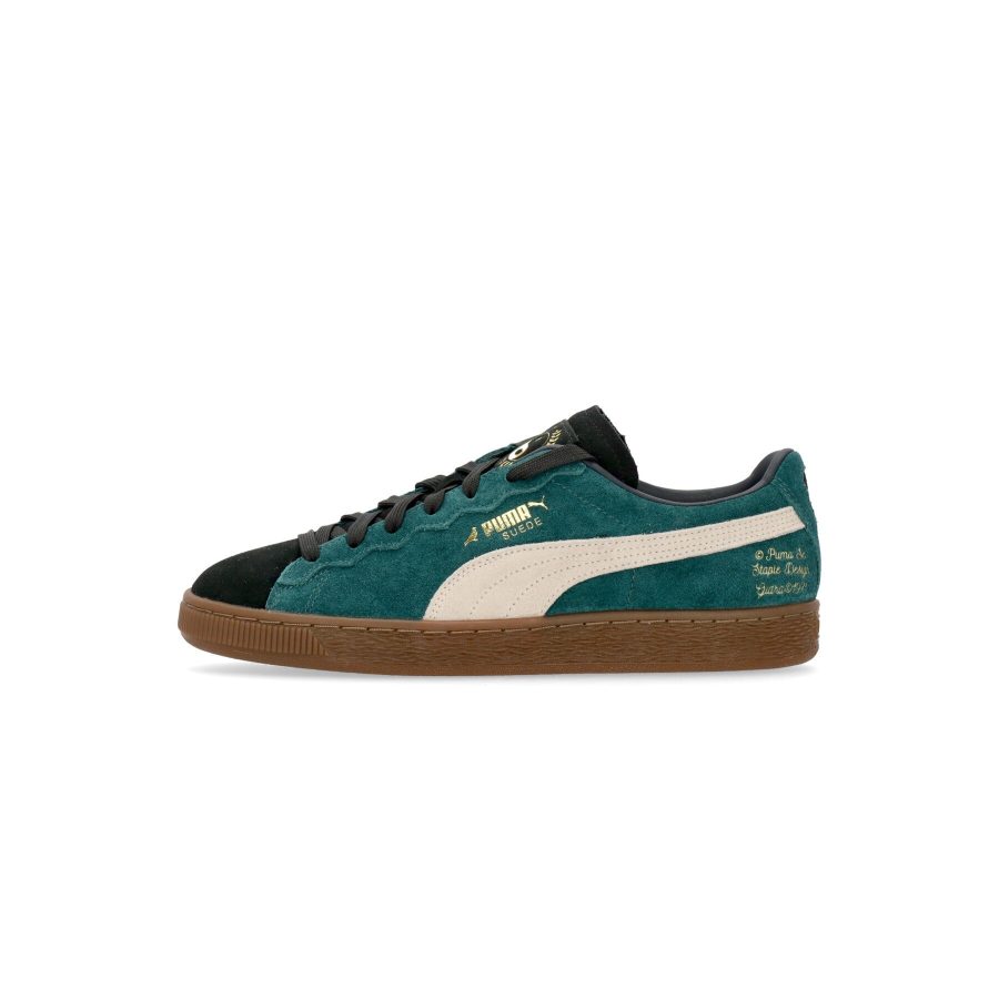 Low Men's Shoe Suede G X Staple Malachite/alpine Snow