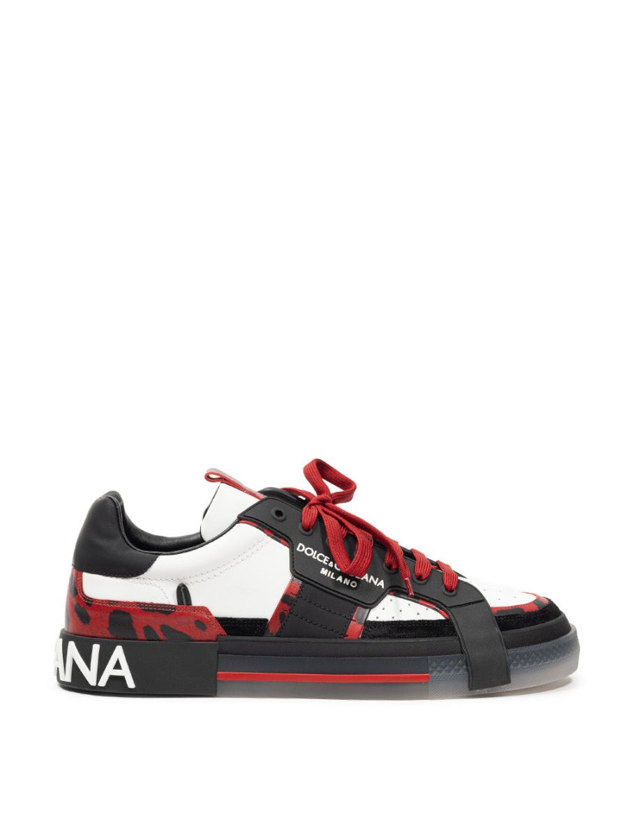 Low Portofino leather sneakers Dolce & Gabbana