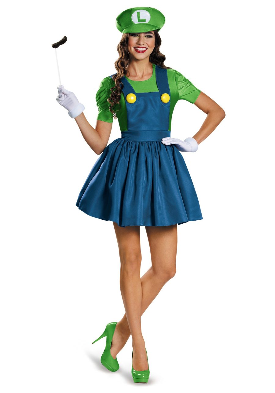 Luigi Skirt Women's Costume