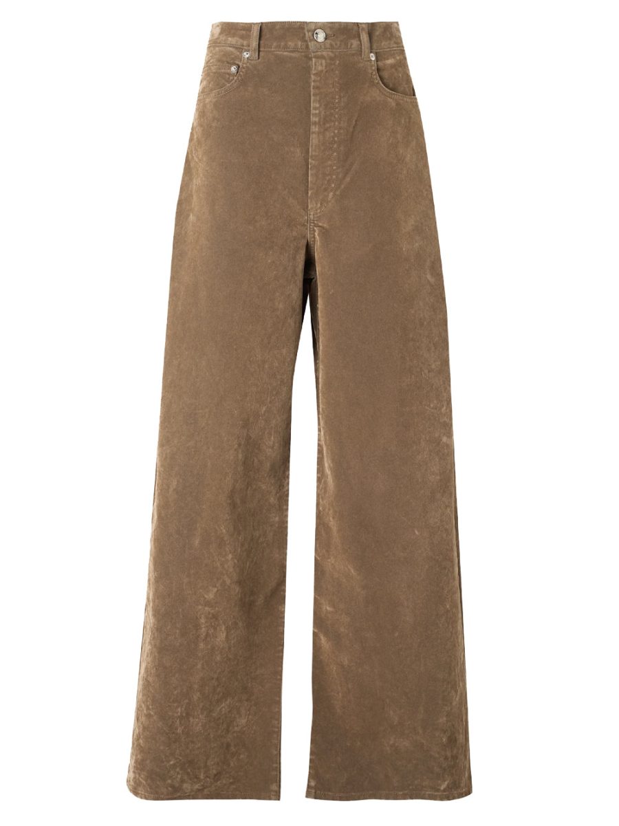 MAX MARA WOMEN Sportmax Wilson Denim Trousers Brown