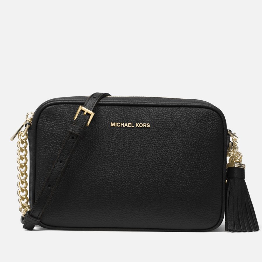 MICHAEL Michael Kors Women's Jet Set Medium Camera Bag - Black