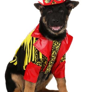 Macho Man Pet Dog Costume