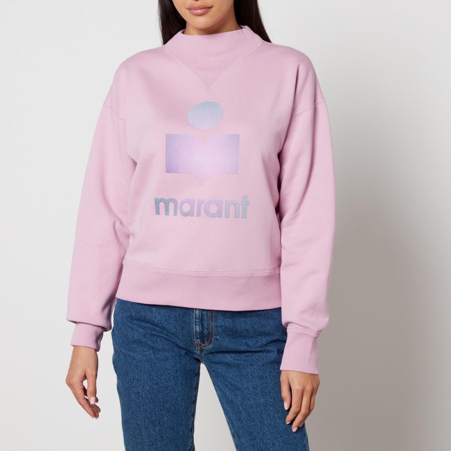 Marant Etoile Moby Cotton-Blend Sweatshirt - FR 42/UK 14