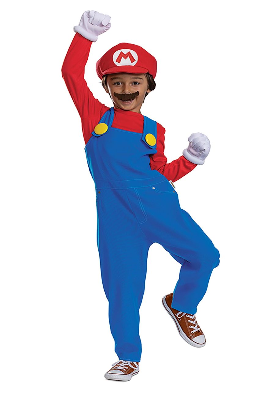 Mario Bros Child Premium Mario Costume