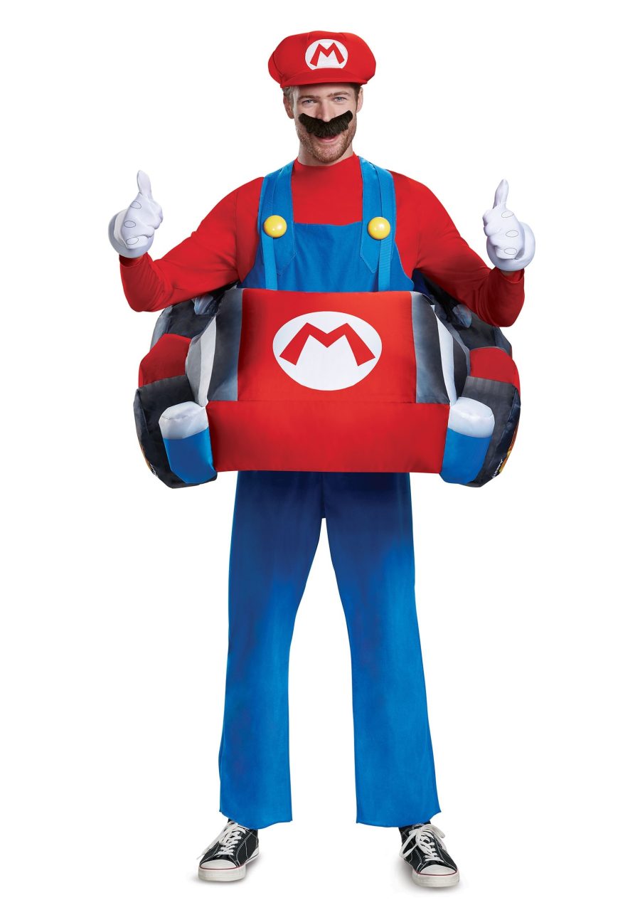 Mario Kart Adult Inflatable Kart Costume