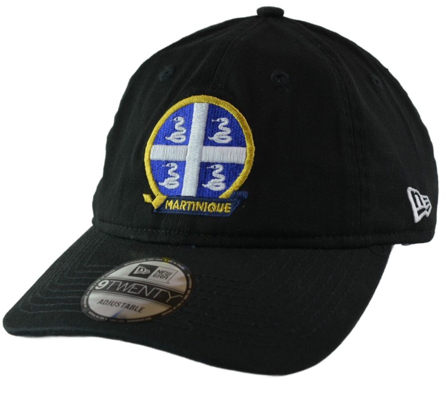 Martinique Gold Cup Concacaf International Football Team Black Relaxd Soccer Hat