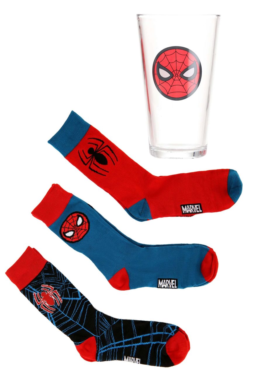 Marvel Spider-Man Pint Glass Bundle