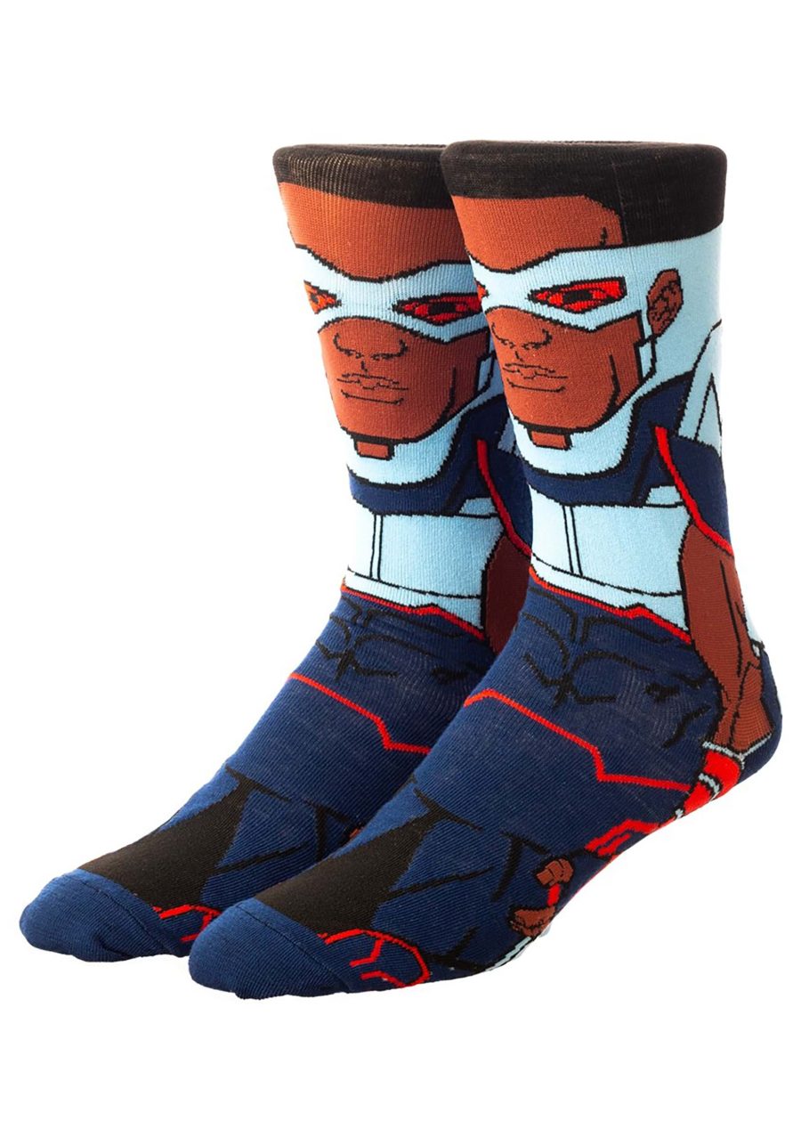 Marvel The Falcon 360 Character Socks