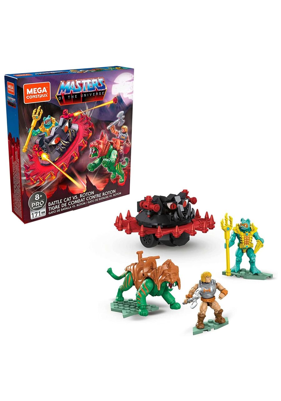 Mega Construx Masters of the Universe Battle Cat vs. Roton