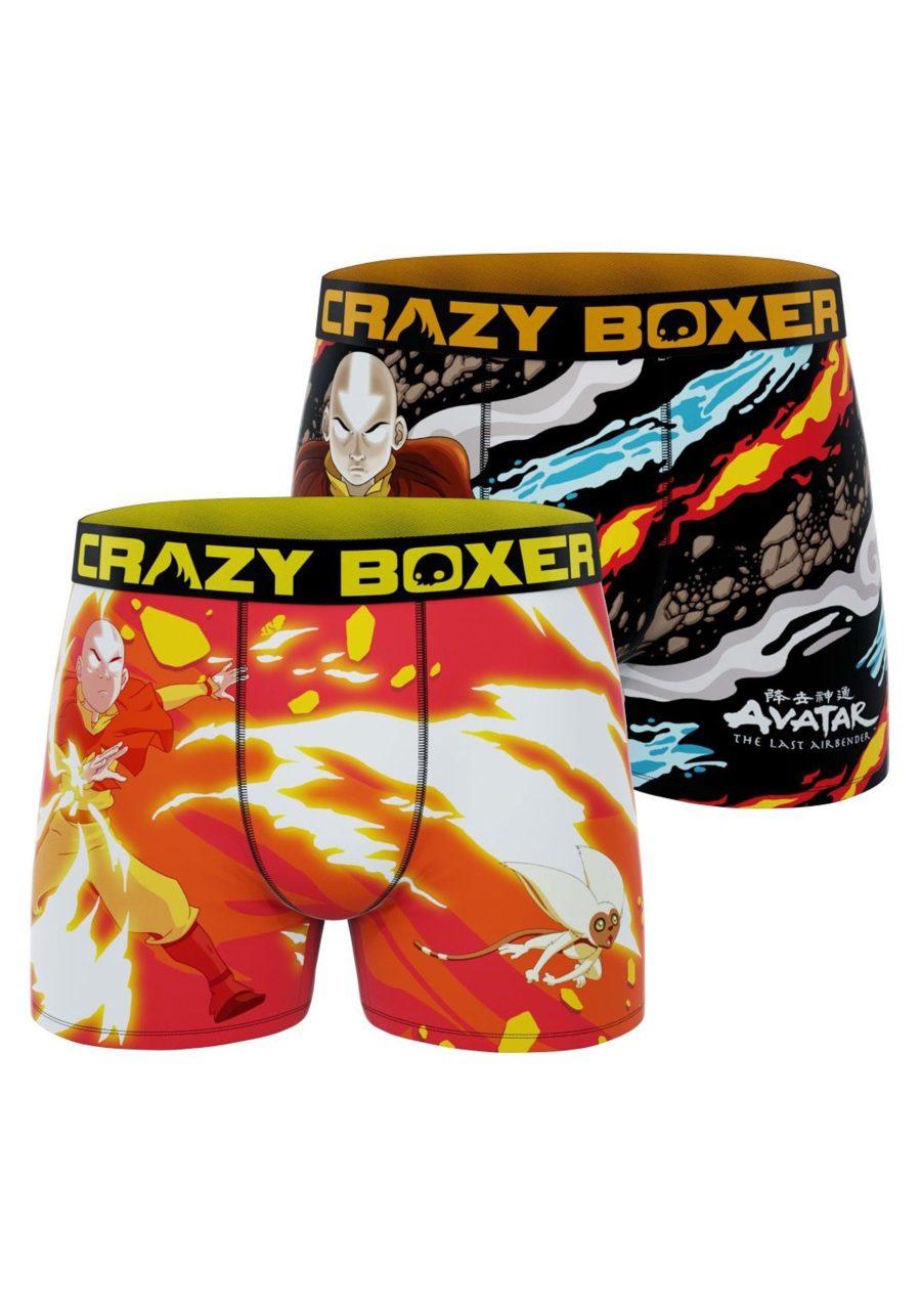 Men's Avatar Elements 2 Pack Boxer Briefs