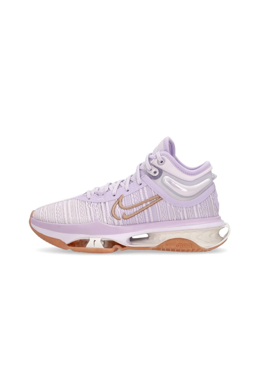 Men's Basketball Shoe Air Zoom G.t. Jump 2 Barely Grape/mtlc Red Bronze/lilac Bloom