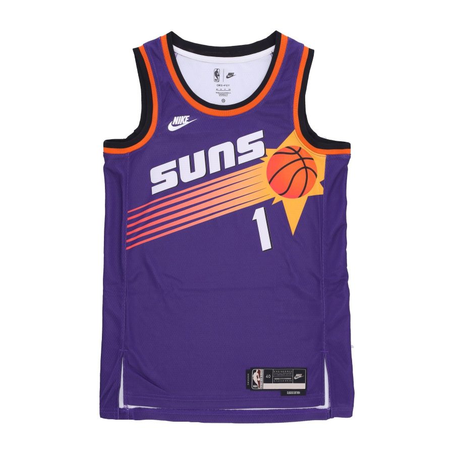 Men's Basketball Tank Top Nba Hwc 22 Dri-fit196151632853 Swingman Jersey No 1 Devin Booker Phosun Field Purple