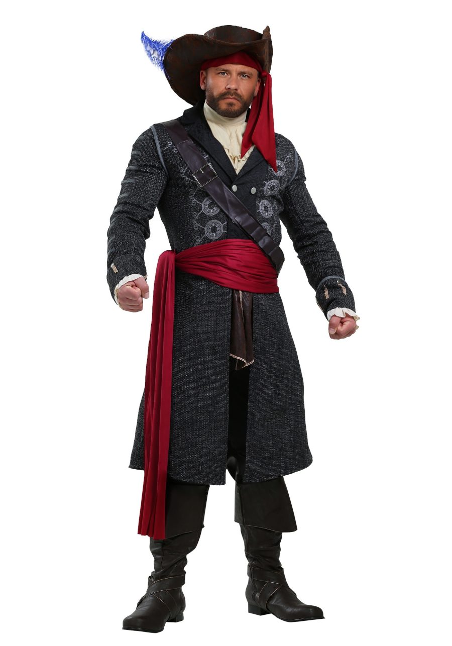 Men's Blackbeard Pirate Costume