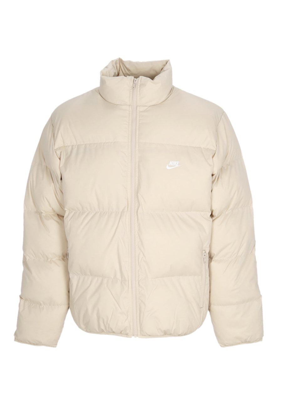 Men's Club Puffer Jacket Sanddrift/white