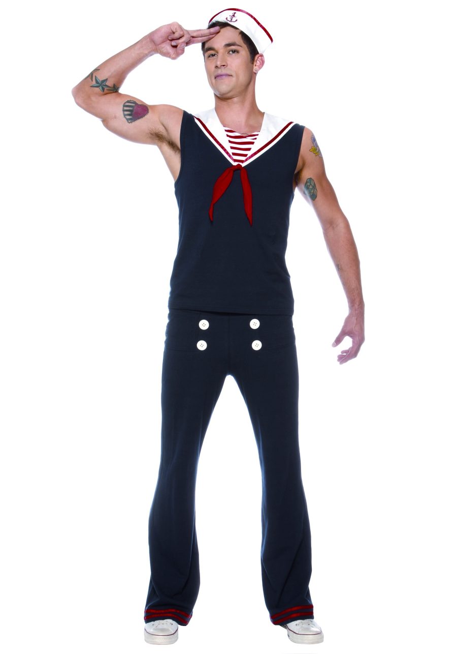 Men's Deckhand Sailor Costume