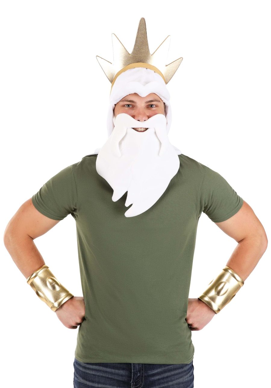 Men's Deluxe King Triton Costume Kit