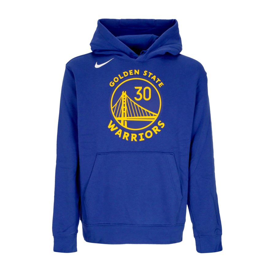 Men's Hoodie Nba Club Hoodie No 30 Stephen Curry Golwar Rush Blue