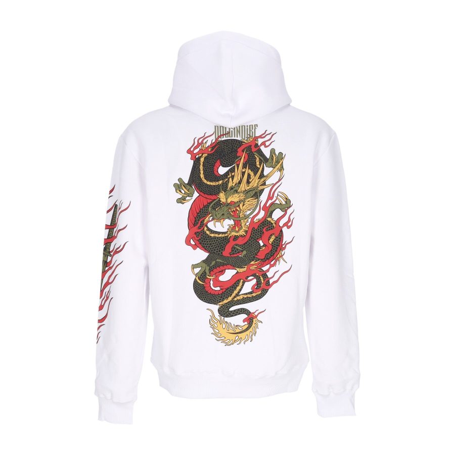 Men's Hoodie Ryu Dragon Hoodie White