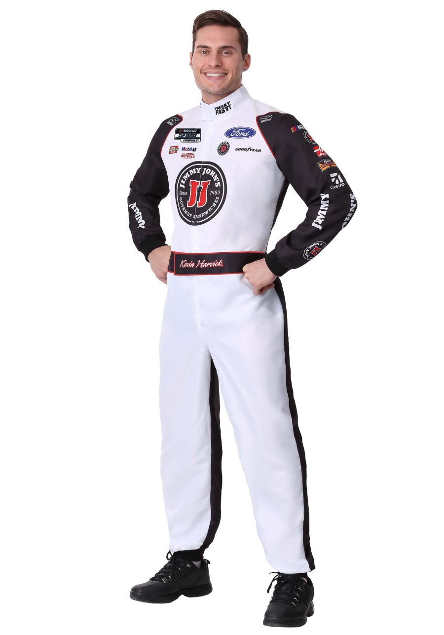 Men's Kevin Harvick #4 Jimmy John's NASCAR Uniform Costume