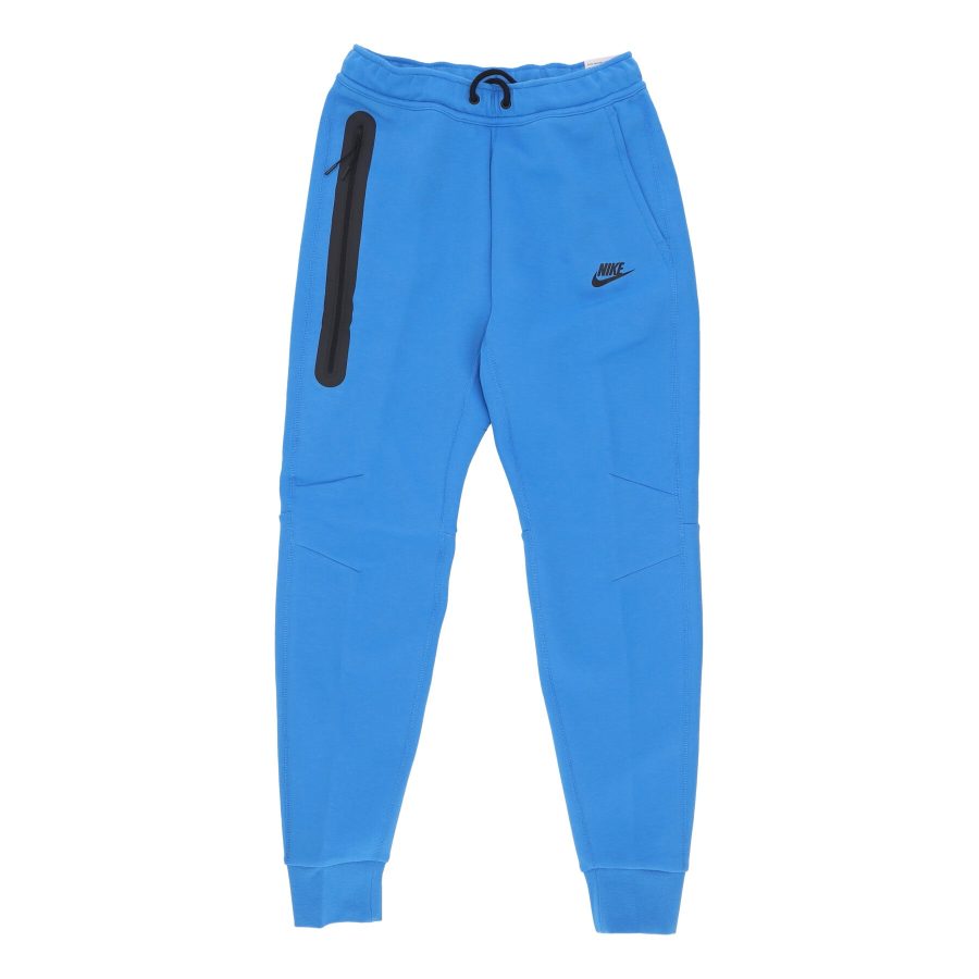 Men's Lightweight Tracksuit Pants Tech Fleece Jogger Pant Lt Photo Blue/black