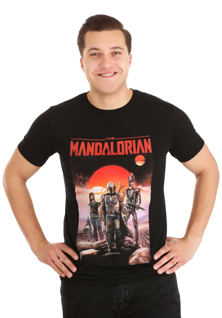 Men's Mandalorian Poster T-Shirt