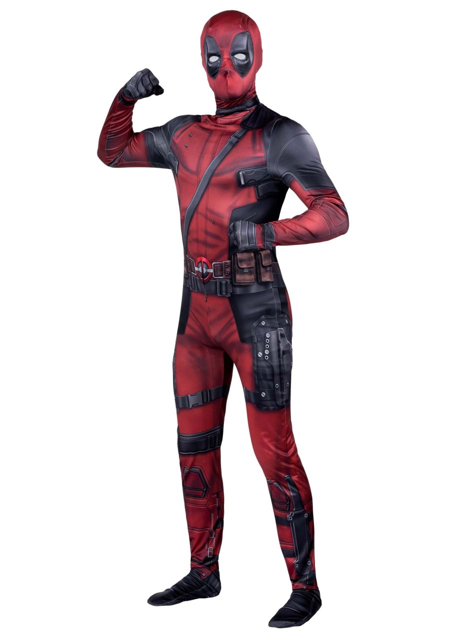 Men's Marvel Deadpool Zentai Suit Costume