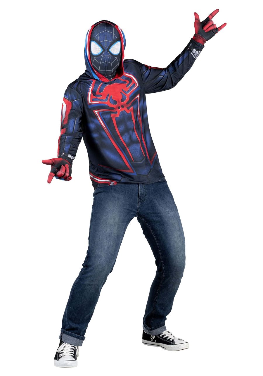 Men's Miles Morales Costume Top