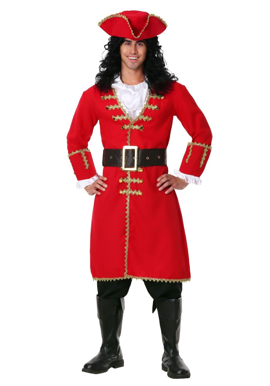 Men's Plus Size Captain Blackheart Costume