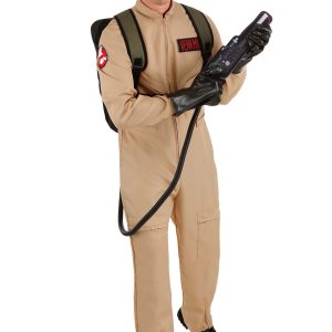 Men's Plus Size Deluxe Ghostbusters Costume