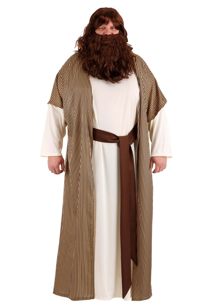 Men's Plus Size Nativity Joseph Costume