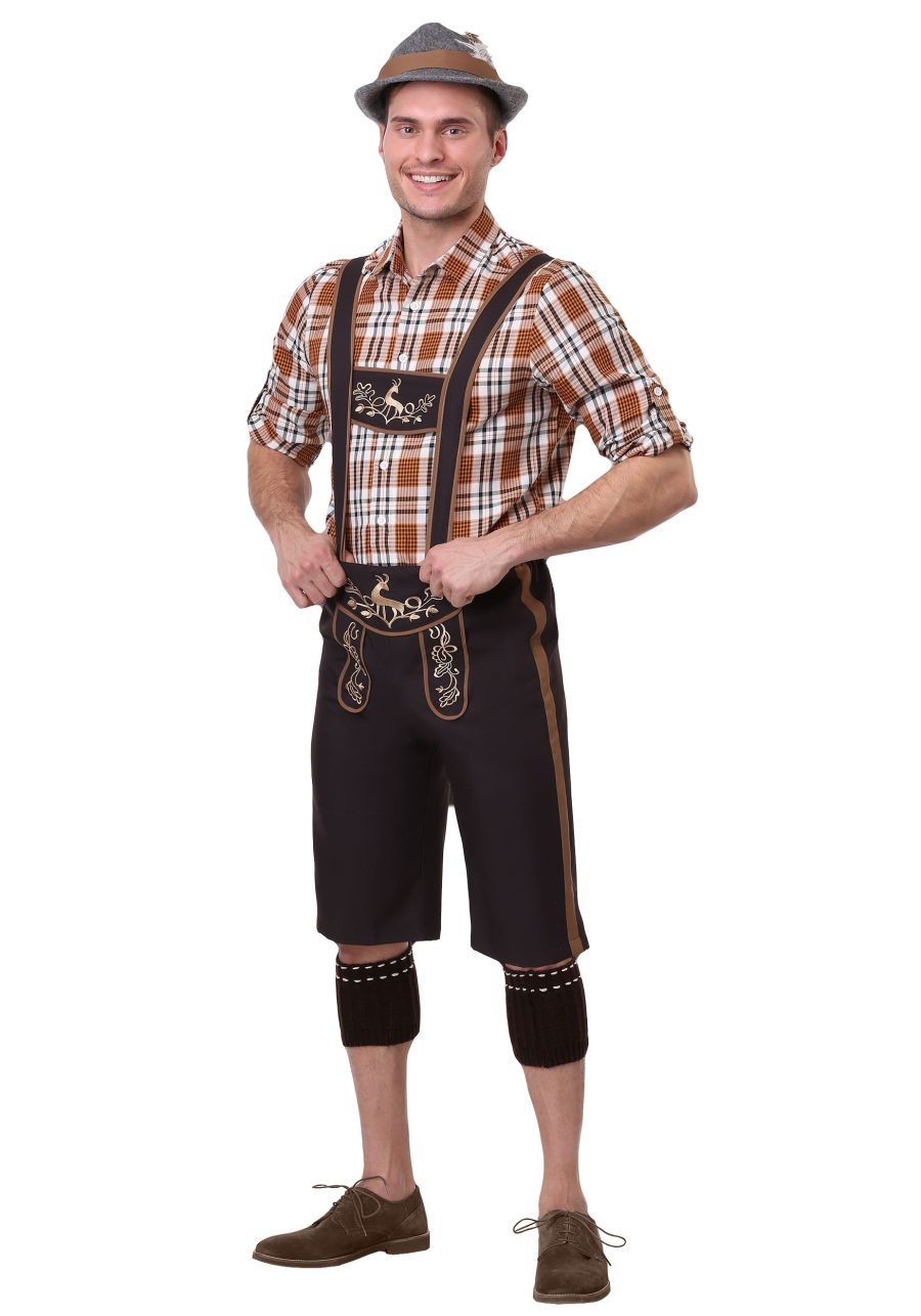 Men's Plus Size Oktoberfest Stud Costume