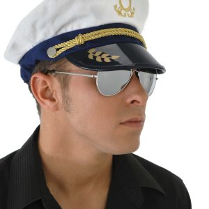Men's Sailor Captain Costume Hat