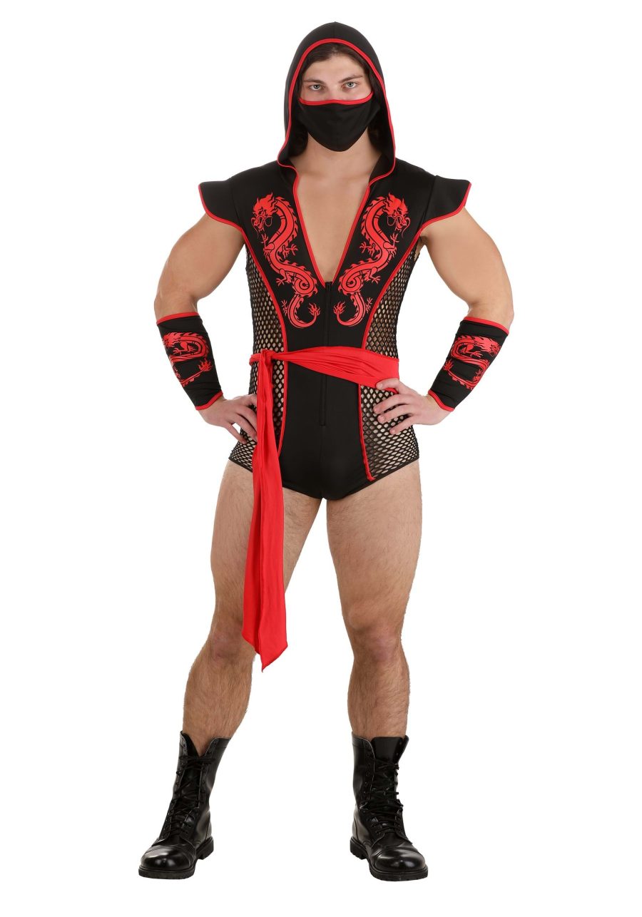 Men's Sexy Dragon Ninja Costume