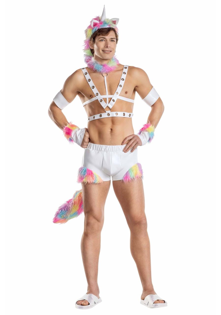 Men's Sexy Pony Up Unicorn Costume